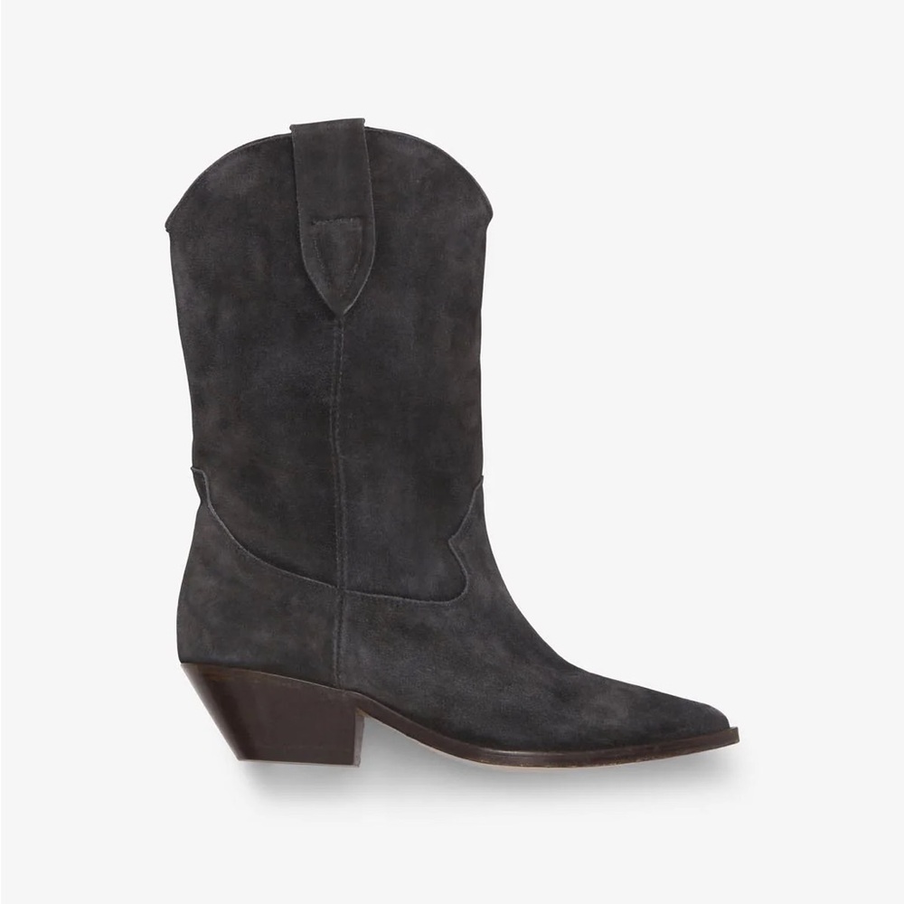 Isabel Marant Duerto Suede Western Boot - Picture 4 of 9